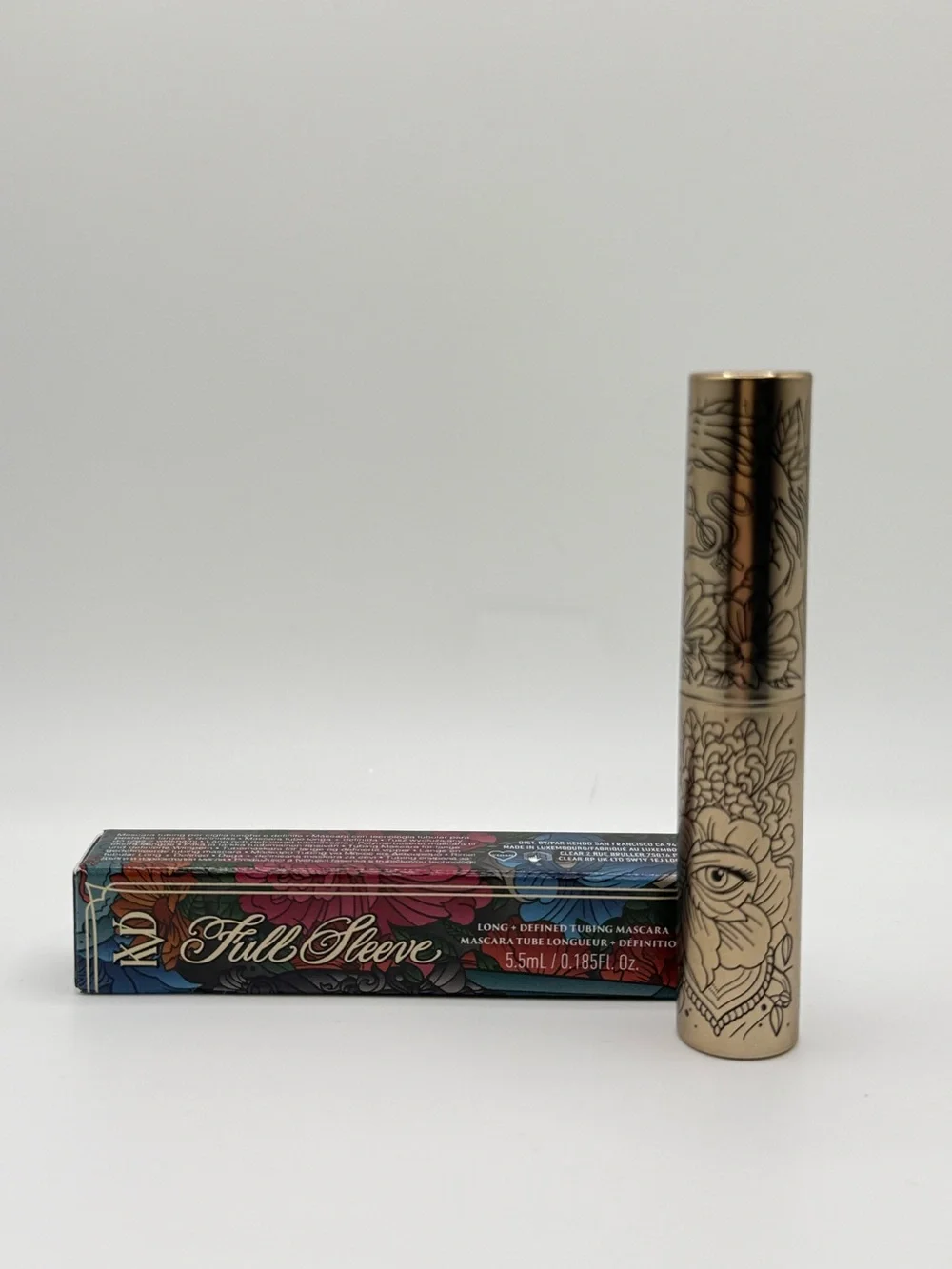 KVD Beauty Full Sleeve Long + Defined Tubing Mascara – Ink Black 10 NIB